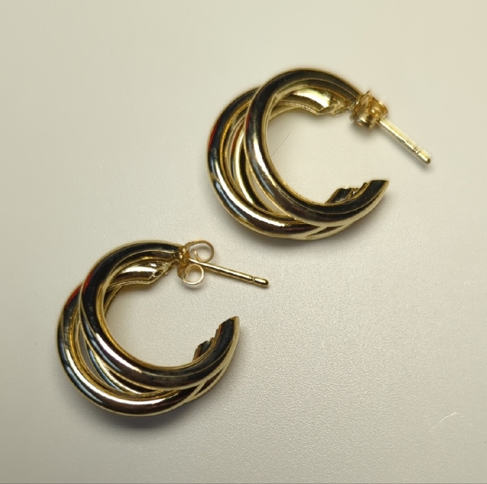Jewelry Archives - Chic Gold-Tone Crescent Earrings